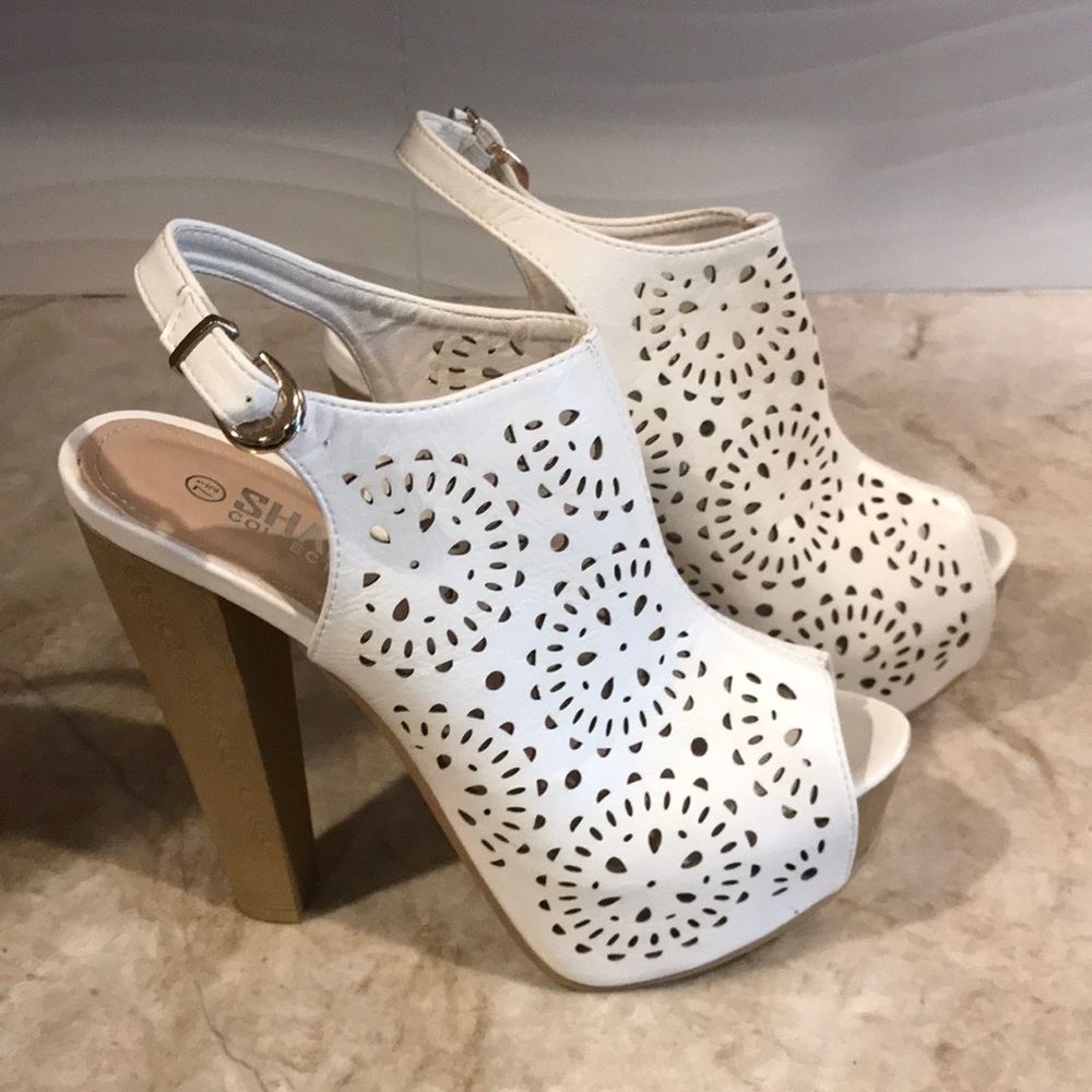 High Heeled Wedge Shoes